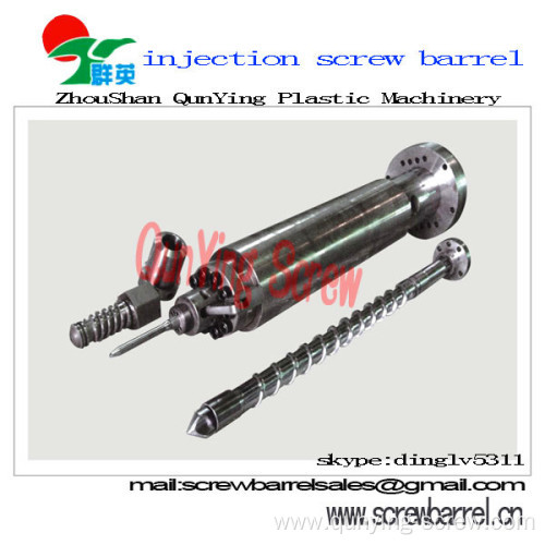 Plastic Machine Injection Single Screw And Barrel Pressional 